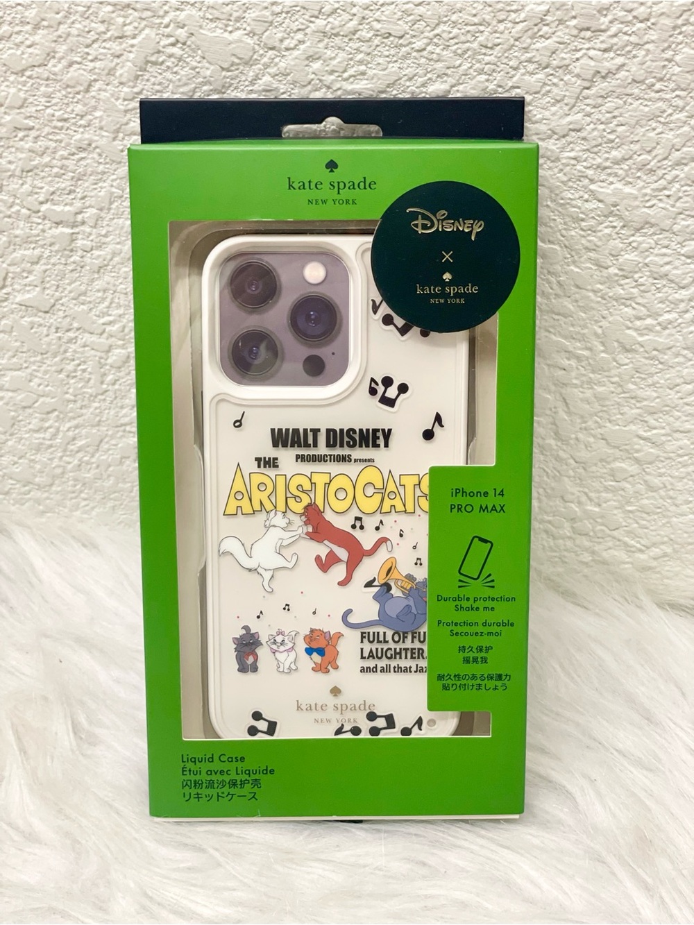 Disney X Kate Spade New York Aristocats iPhone 14 Pro Max Case KC664
